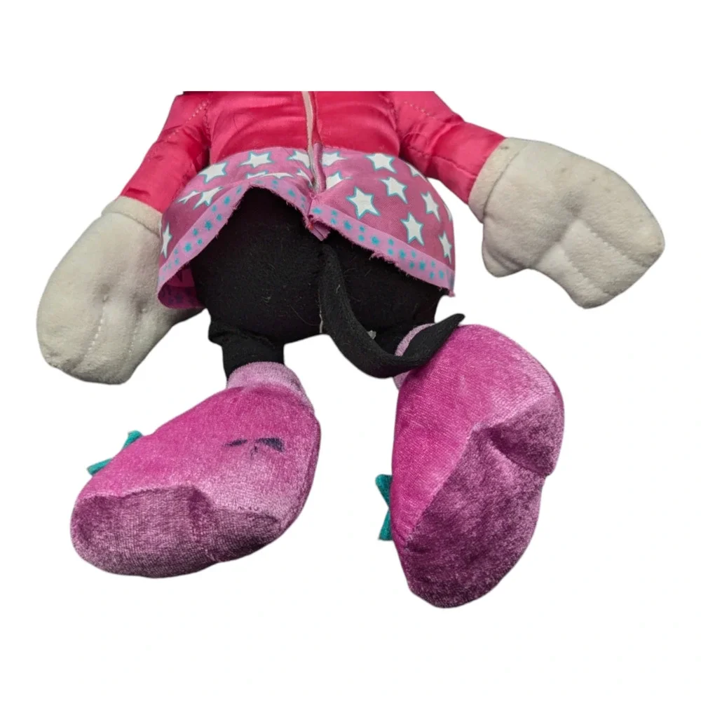 Minnie Mouse Pop‎ Star Singing Plush 10 inch Tested Working Disney Minnie Plush